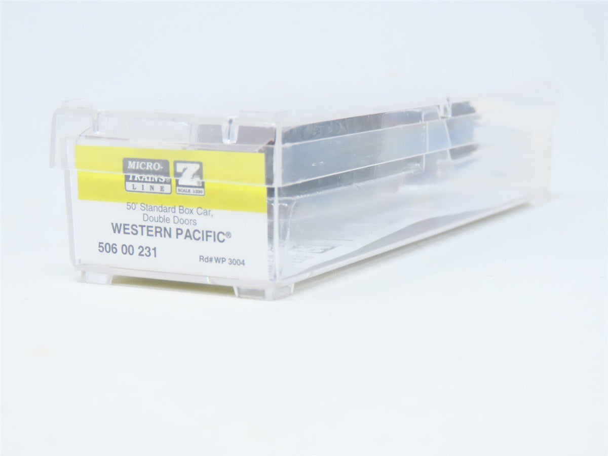 Z Scale Micro-Trains MTL 50600231 WP Western Pacific &quot;Feather&quot; 50&#39; Box Car #3004