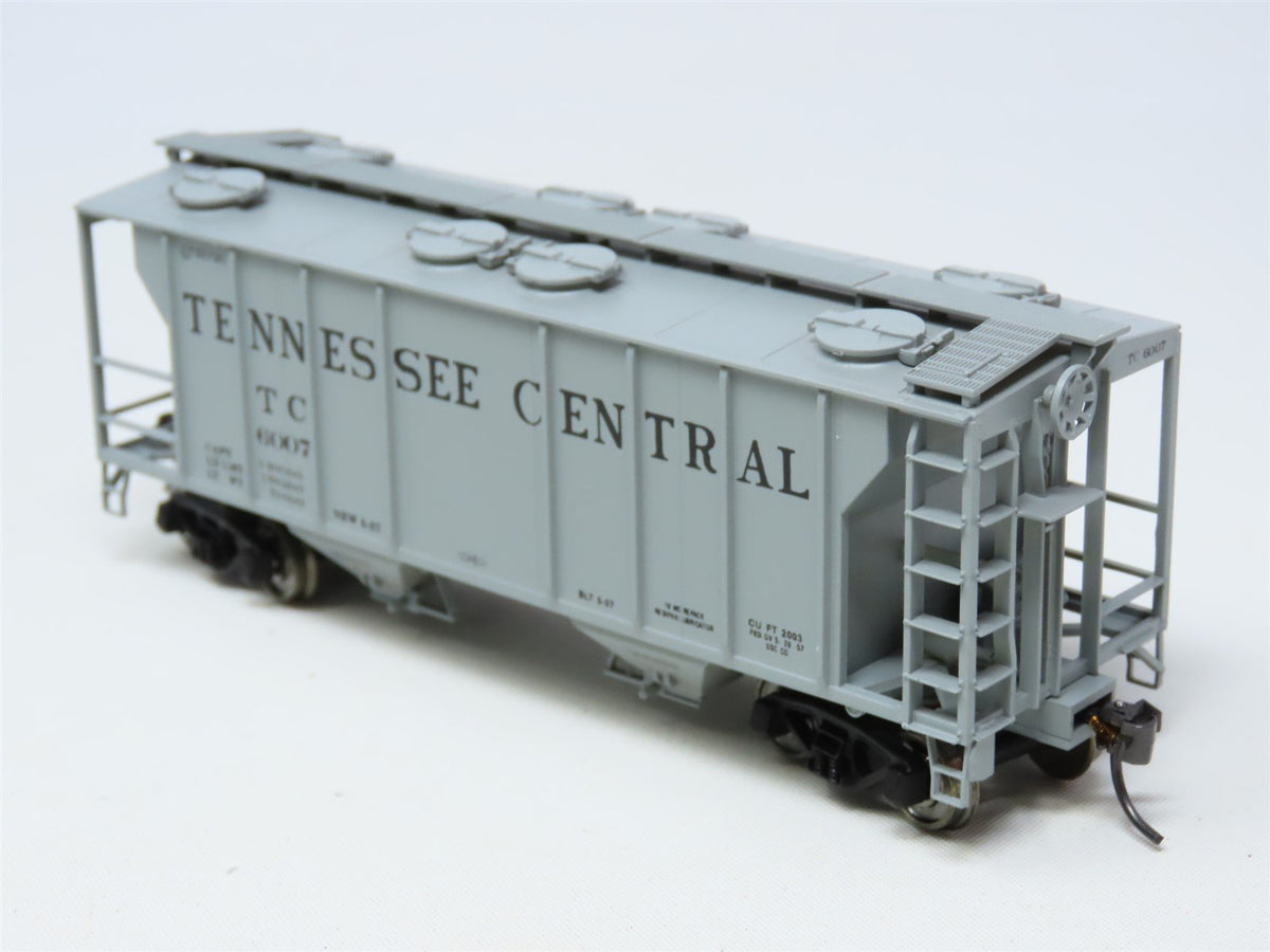 HO Atlas/SER-NMRA Cumberland TC Tennessee Central 2-Bay Hopper 6007 - Pro Custom