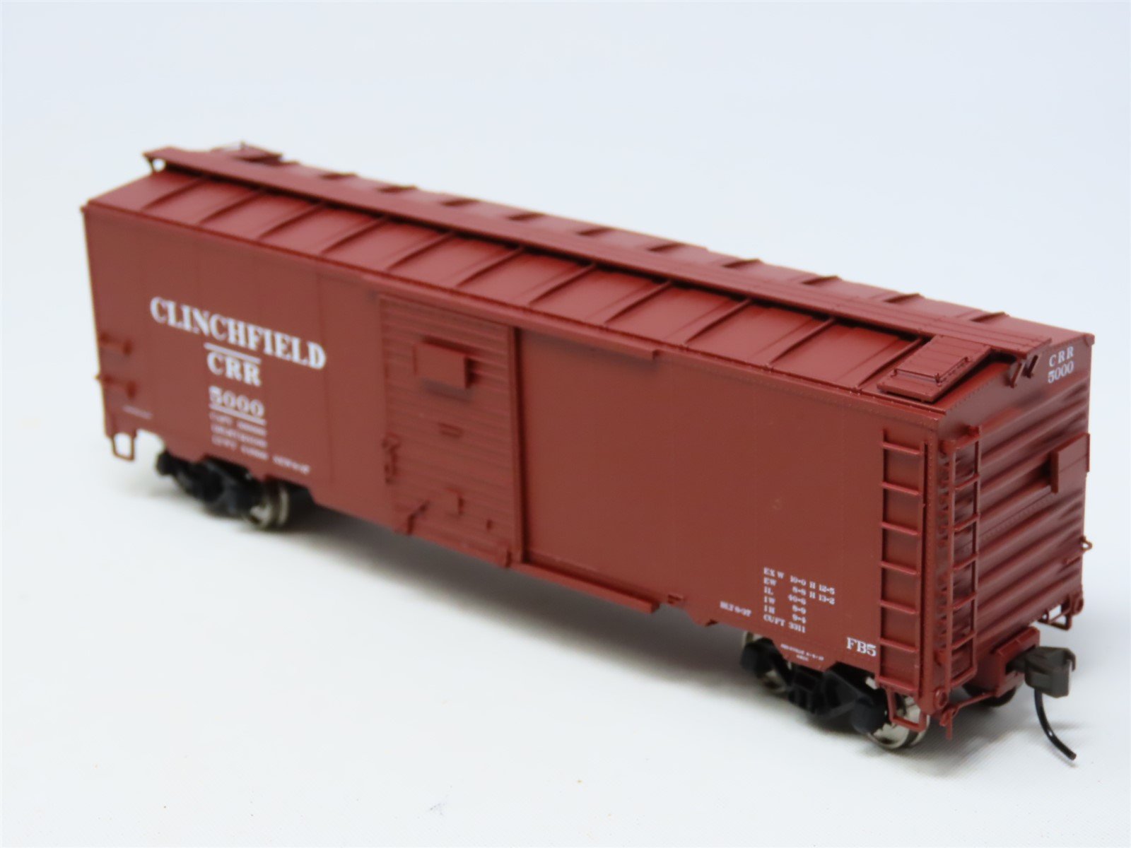 HO Scale Atlas #20000174 CRR Clinchfield 1932 ARA Single Door Box Car #5000