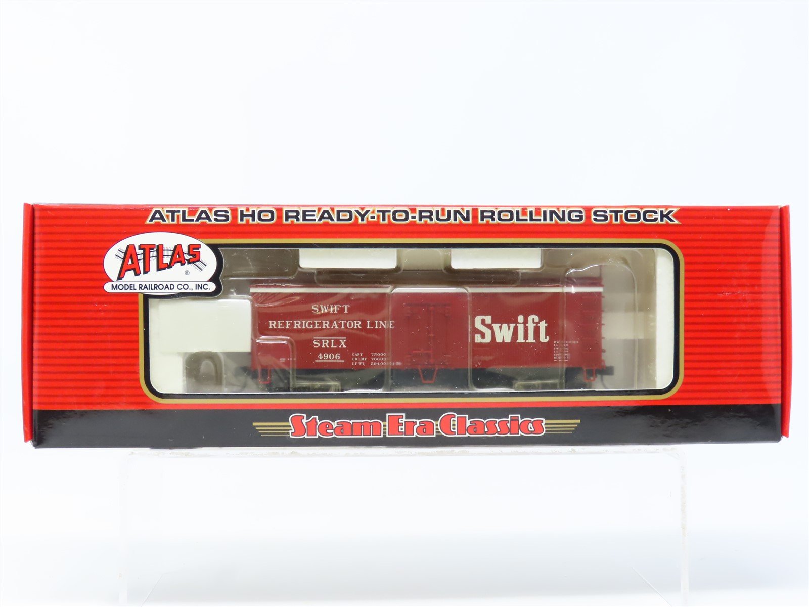 HO Atlas Steam Era Classics 6106 2 SRLX Swift 36 Wood Reefer