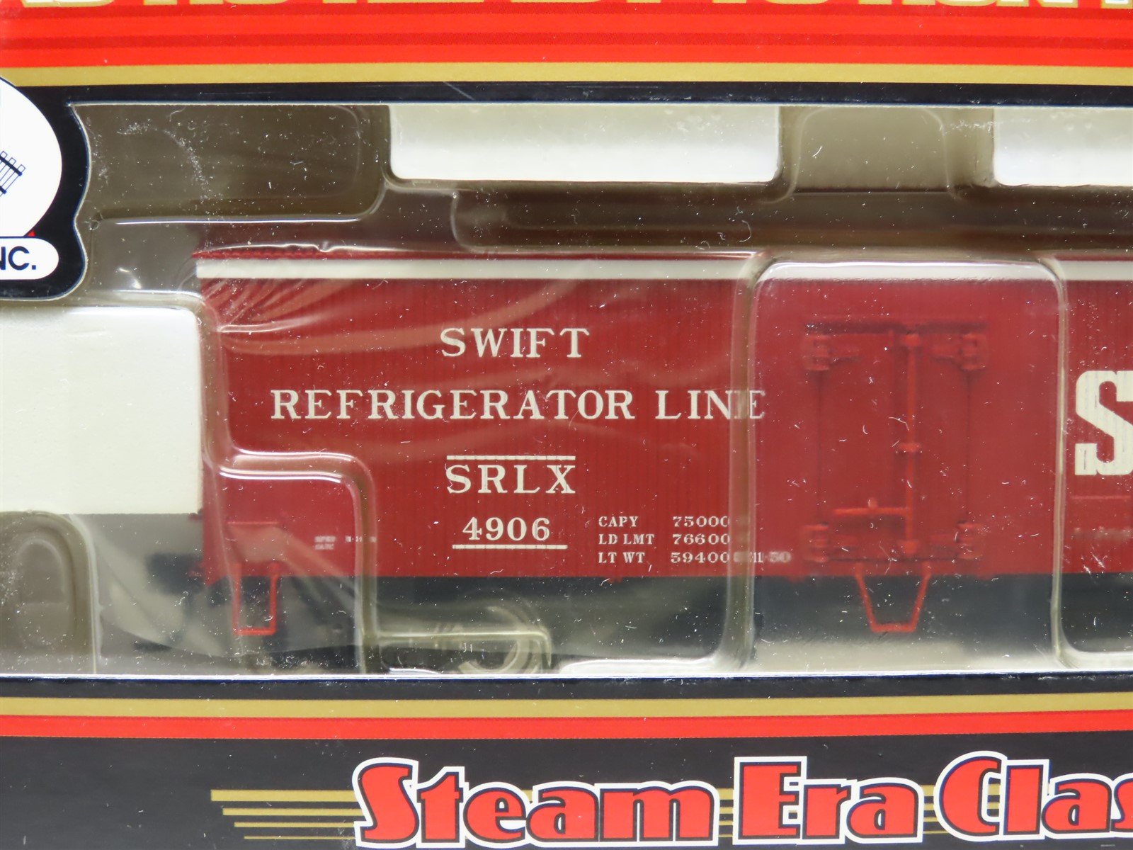 HO Atlas Steam Era Classics 6106 2 SRLX Swift 36 Wood Reefer