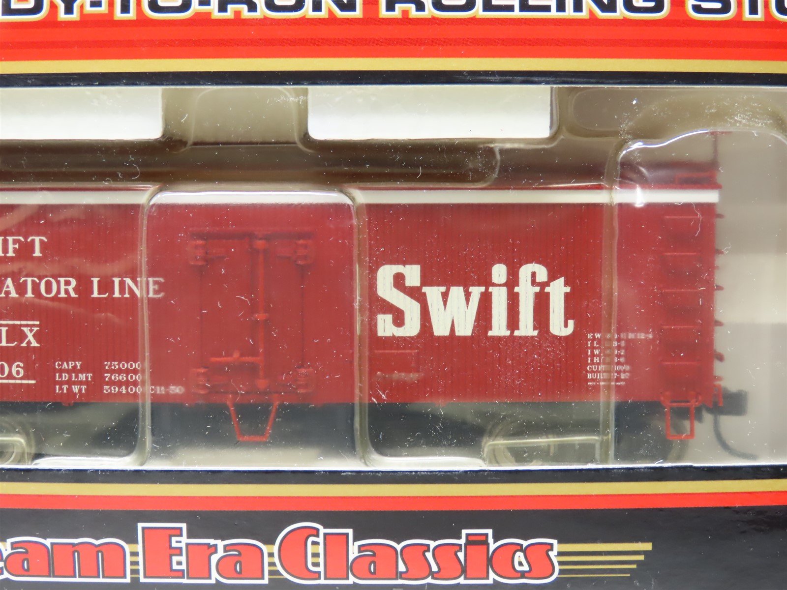 HO Atlas Steam Era Classics 6106 2 SRLX Swift 36 Wood Reefer