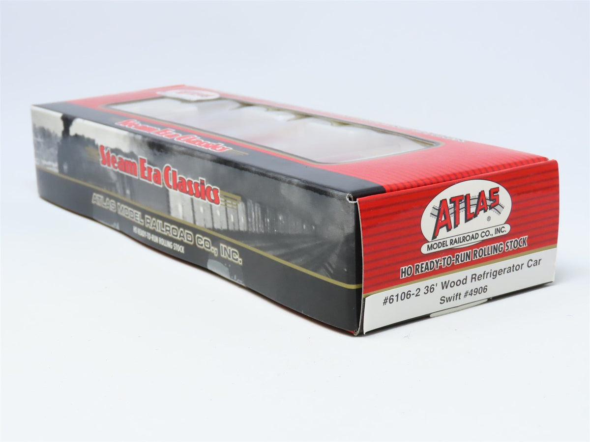 HO Atlas Steam Era Classics #6106-2 SRLX Swift 36&#39; Wood Reefer #4906 - SEALED