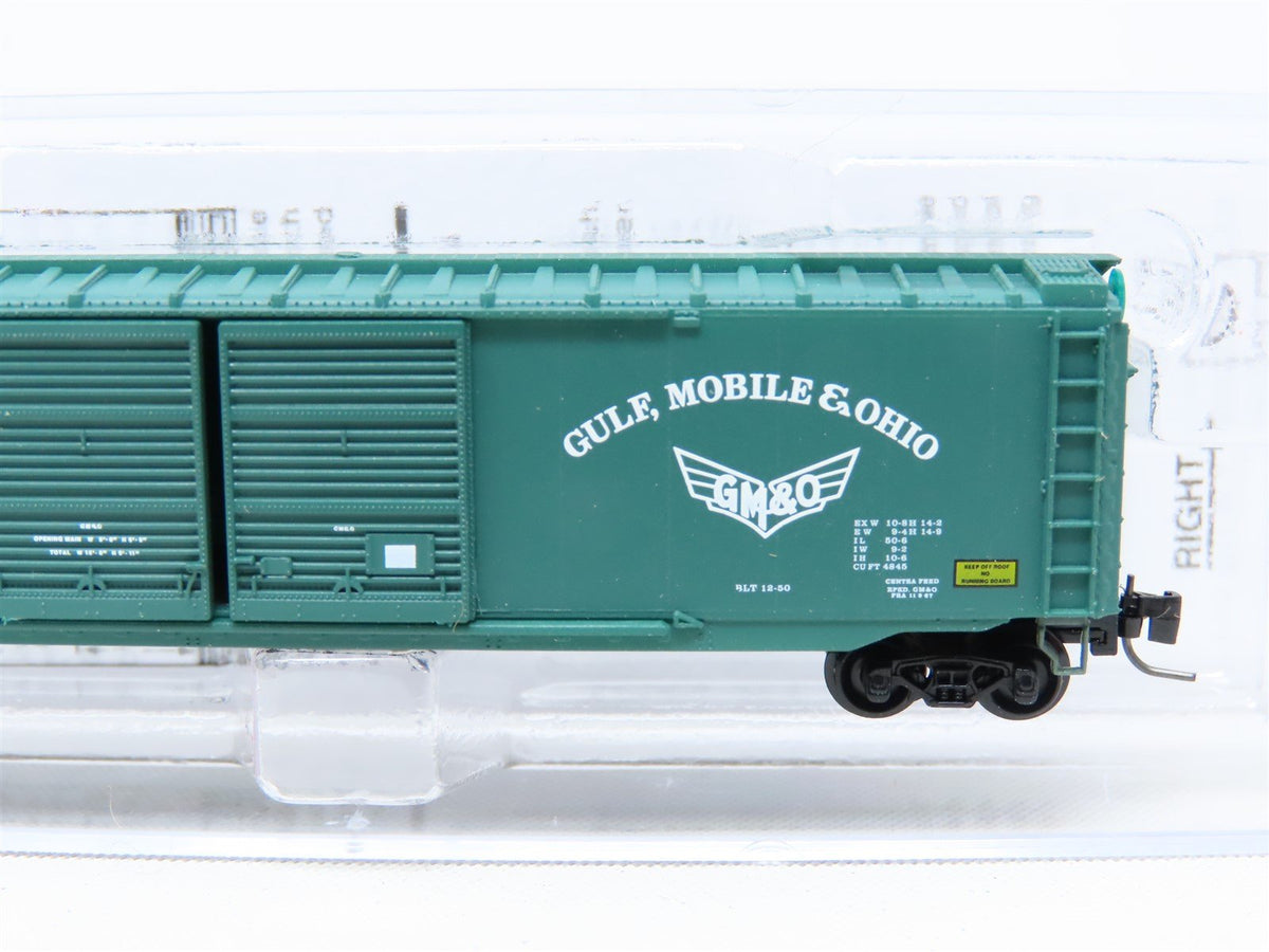 Z Scale Micro-Trains MTL 50600221 GM&amp;O Gulf, Mobile &amp; Ohio 50&#39; Box Car #50108