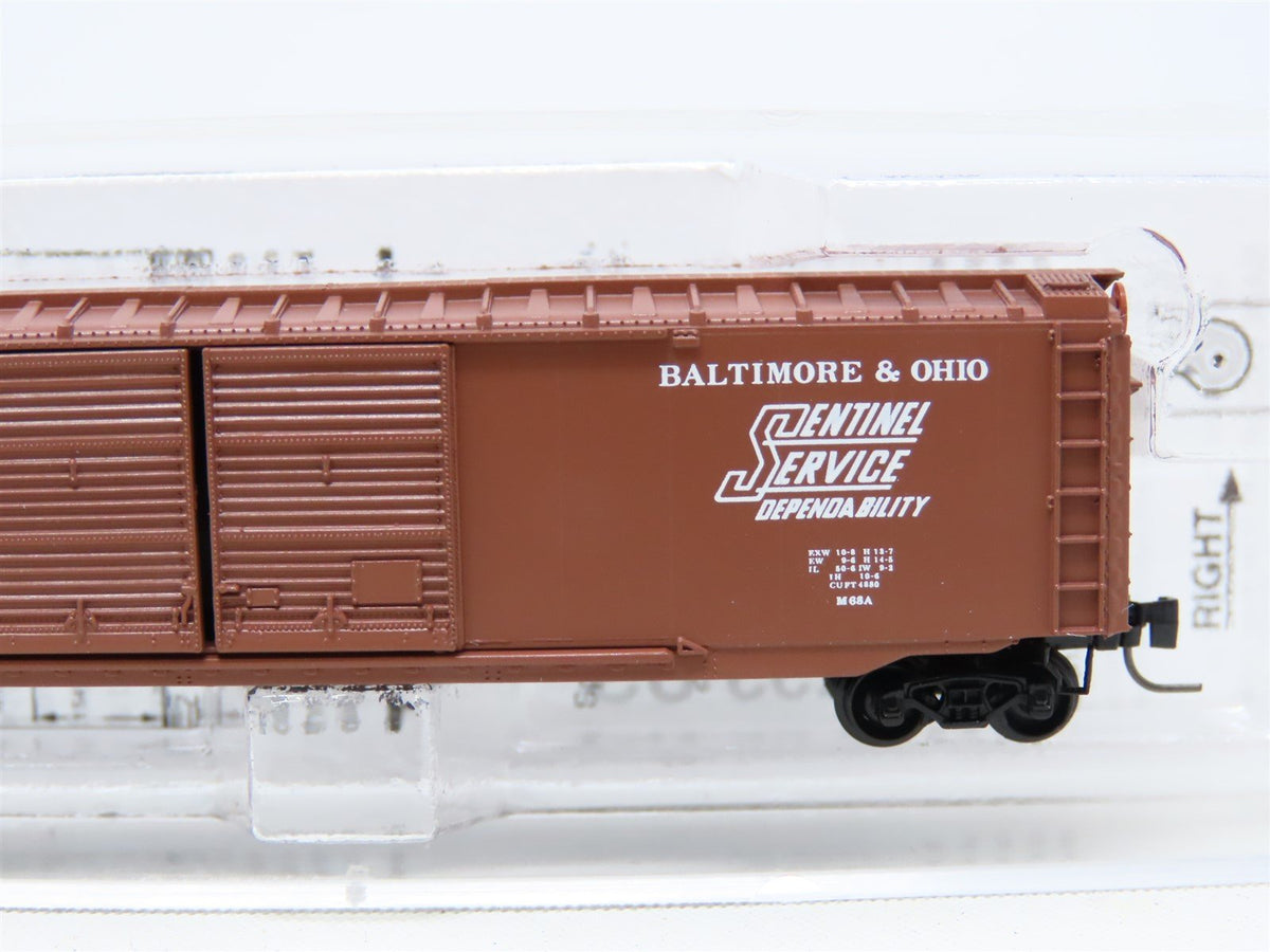 Z Scale Micro-Trains MTL 50600090 B&amp;O &quot;Sentinel Service&quot; 50&#39; Box Car #471415