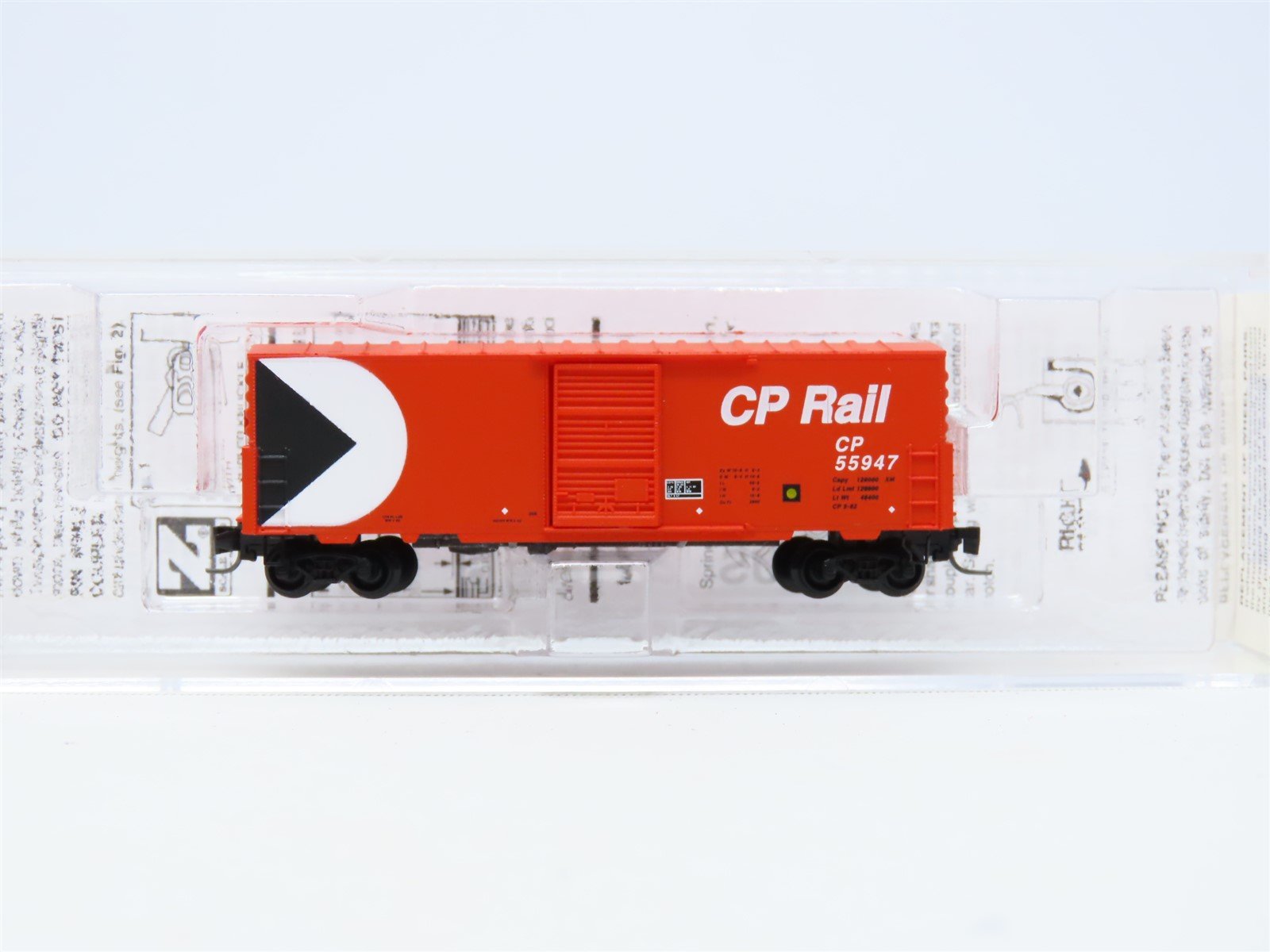 Z Scale Micro-Trains MTL 50300022 CP Rail Canadian Pacific 40' Box Car #55947