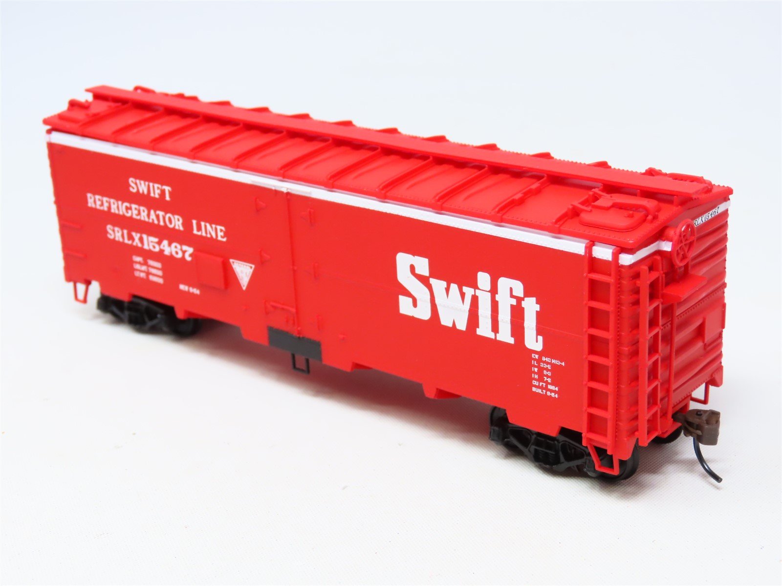 HO Walthers #932-22571 SRLX Swift Refrigerator Line 40' Meat Reefer (2-Pack)