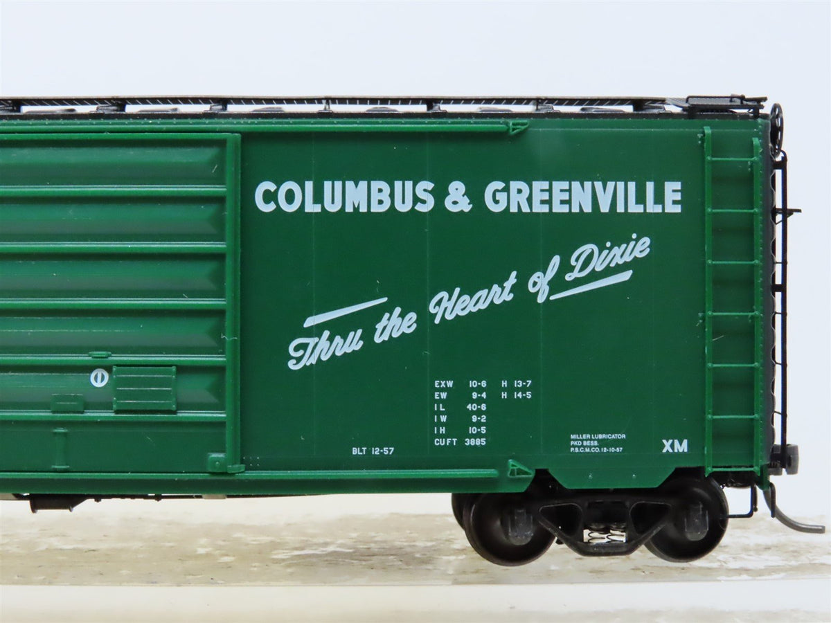 HO Scale Kadee #5258 C&amp;G Columbus &amp; Greenville 40&#39; Single Door Box Car #3433