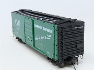 HO Scale Kadee #5258 C&G Columbus & Greenville 40' Single Door Box Car #3433