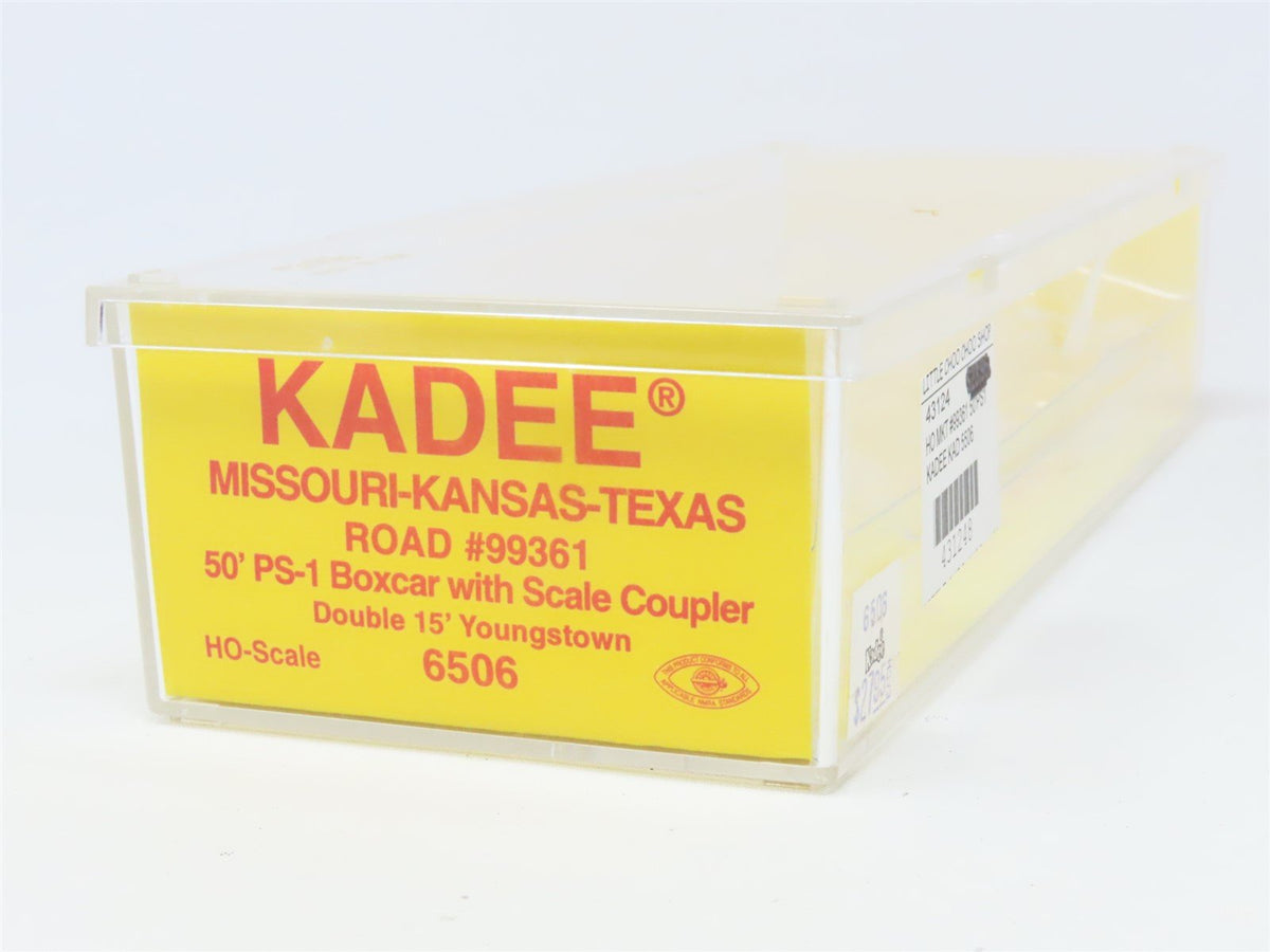 HO Scale Kadee #6506 MKT Missouri Kansas Texas &quot;The Katy&quot; 50&#39; Box Car #99361
