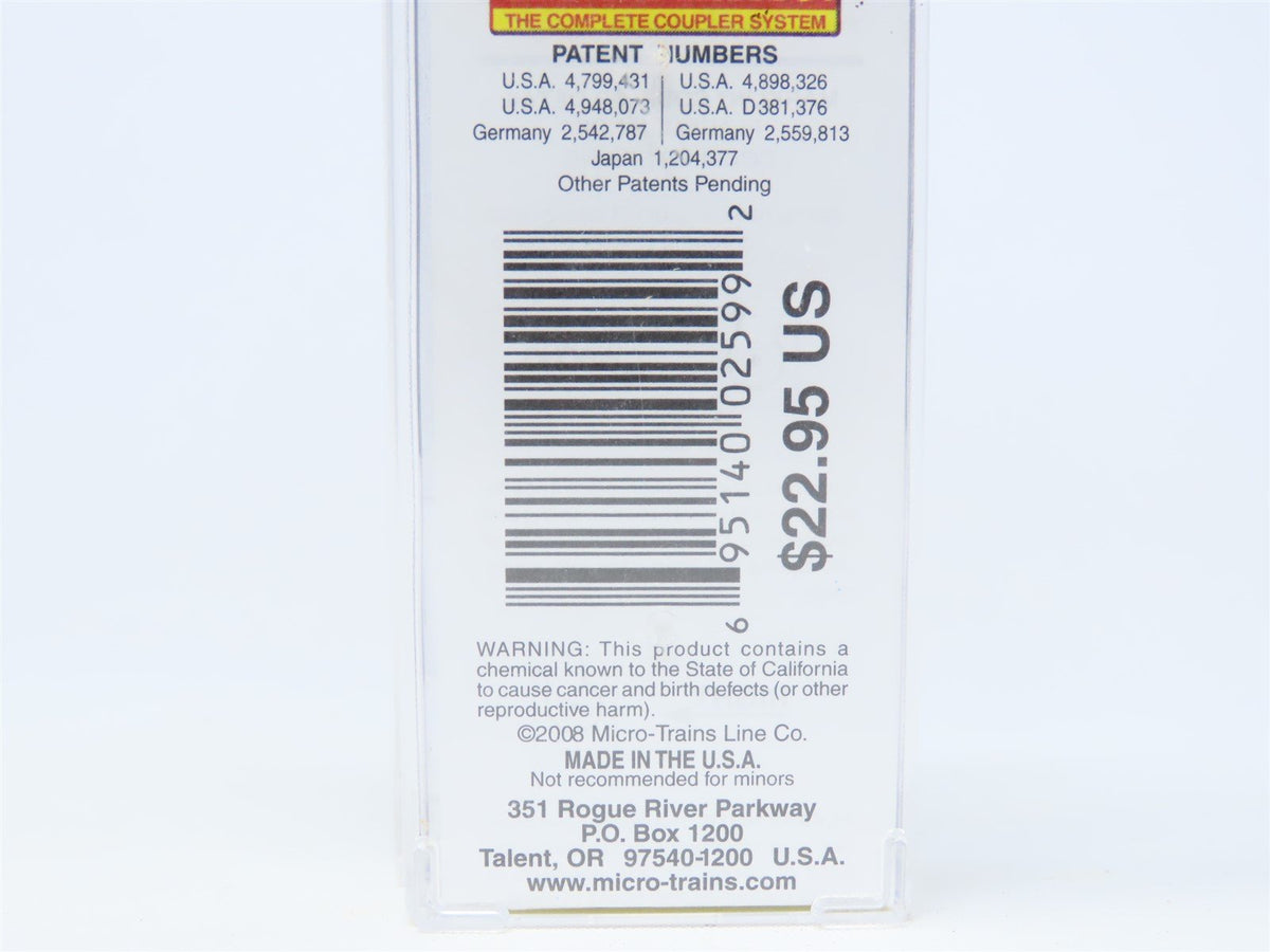 Z Scale Micro-Trains MTL 50200504 GA Georgia State Car Plug Door Box Car #1788