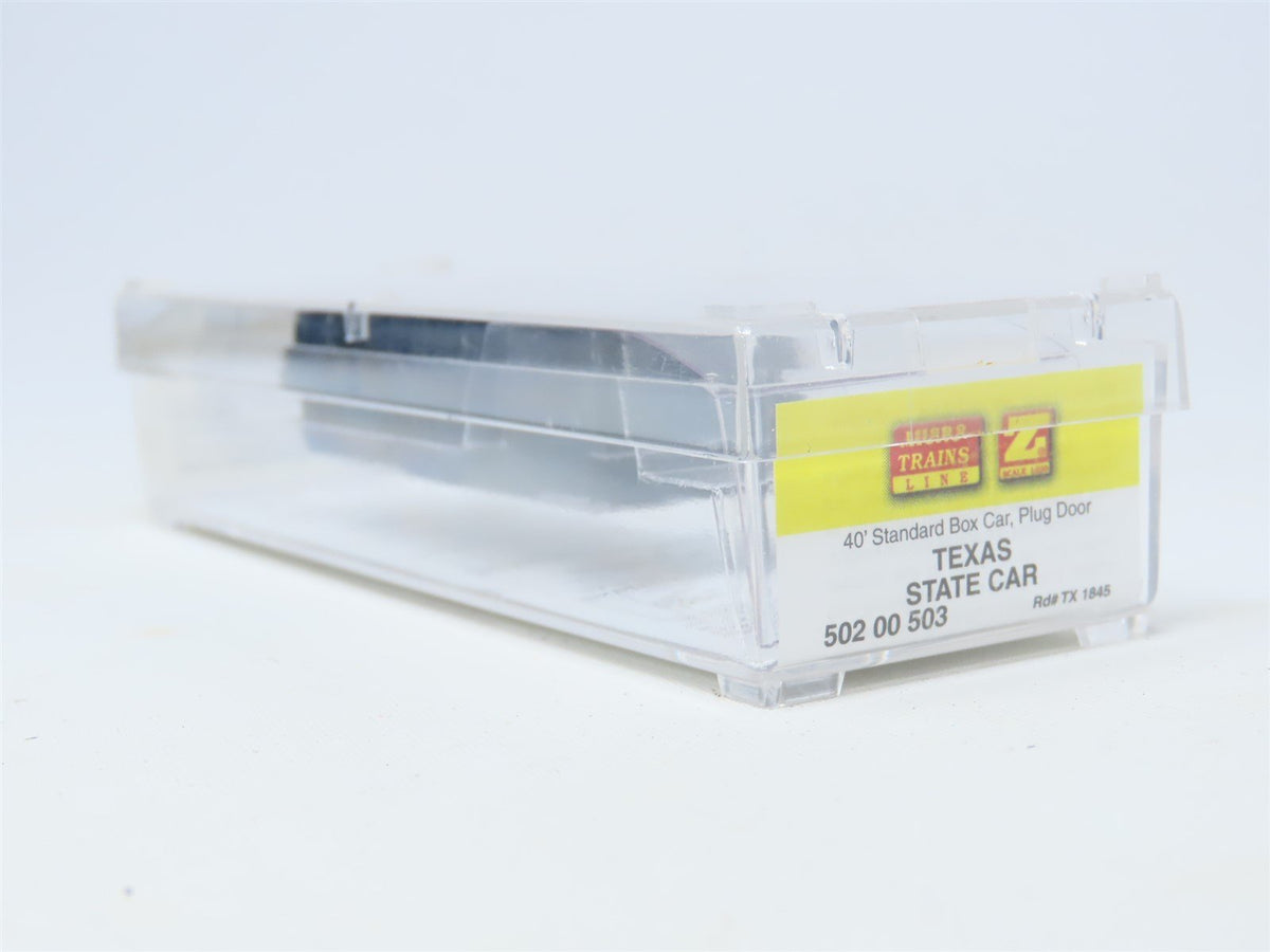 Z Scale Micro-Trains MTL 50200503 TX Texas State Car Plug Door 40&#39; Box Car #1845