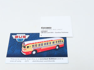 O 1/50 Scale Corgi #US54021 Vintage Bus Carolina Trailways - Norfolk Via Blvd.