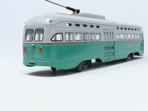 O 1/50 Scale Corgi #US55019 Vintage Bus Line PCC Car - Capital Transit #1555