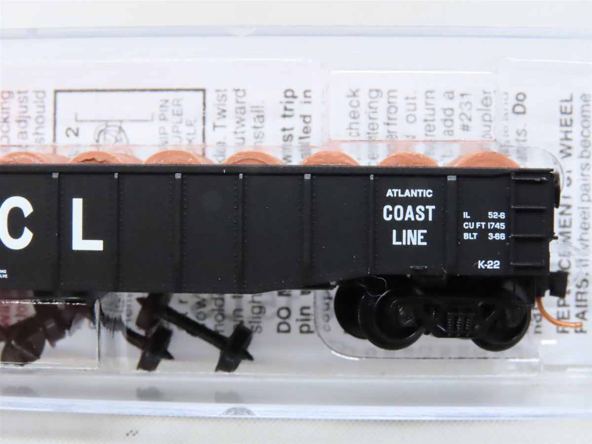 N Micro-Trains MTL 10500560 ACL Atlantic Coast Line 50&#39; Gondola #98588 w/Load