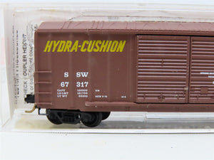 N Scale Micro-Trains MTL 30060 SSW Cotton Belt 50' Hydra-Cushion Box Car #67317