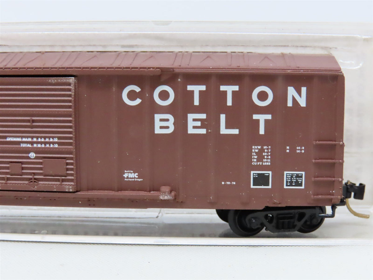 N Scale Micro-Trains MTL 30060 SSW Cotton Belt 50&#39; Hydra-Cushion Box Car #67317