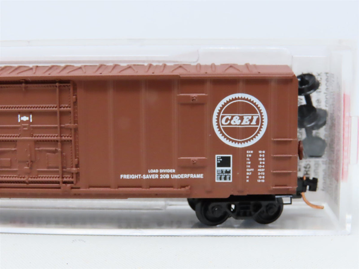 N Micro-Trains MTL 27030 C&amp;EI Chicago &amp; Eastern Illinois 50&#39; Box Car #252825