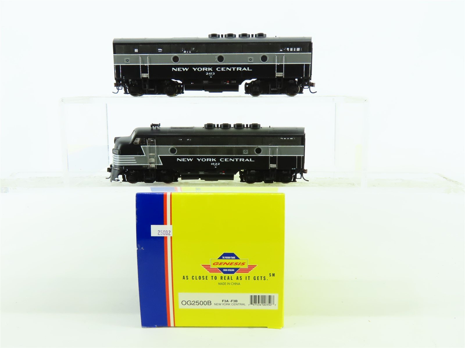 HO Scale Athearn Genesis G25002 NYC New York Central EMD F3A/B Diesel Set