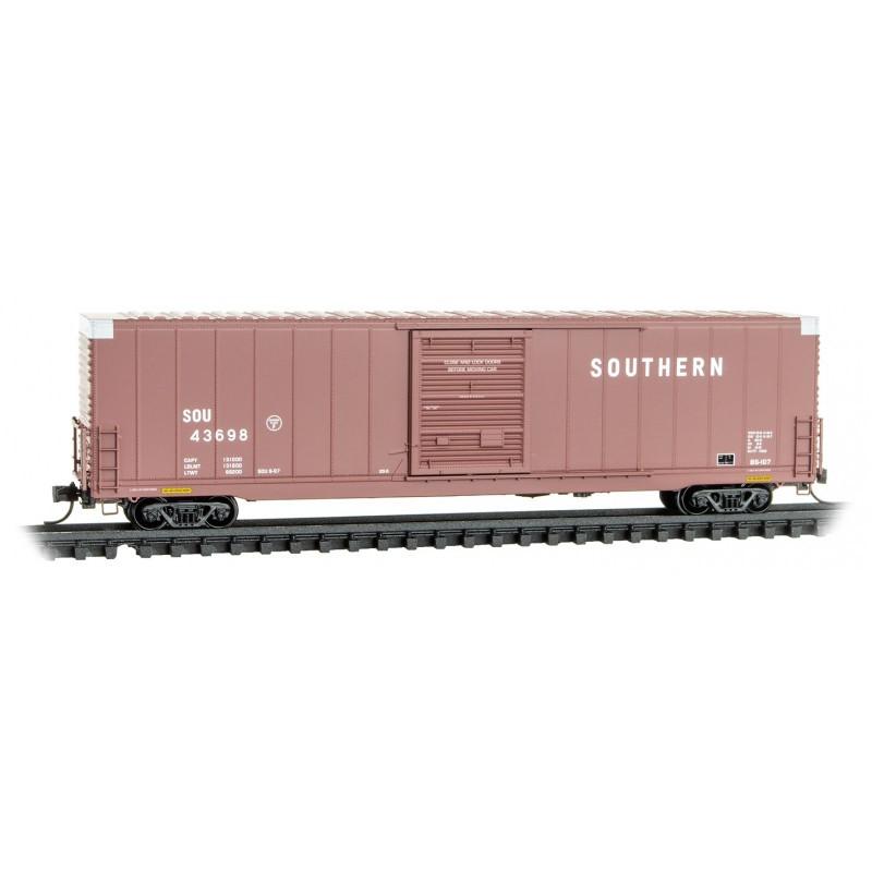N Scale Micro-Trains MTL 10400120 SOU Southern 60' Excess Height Box Car #43698