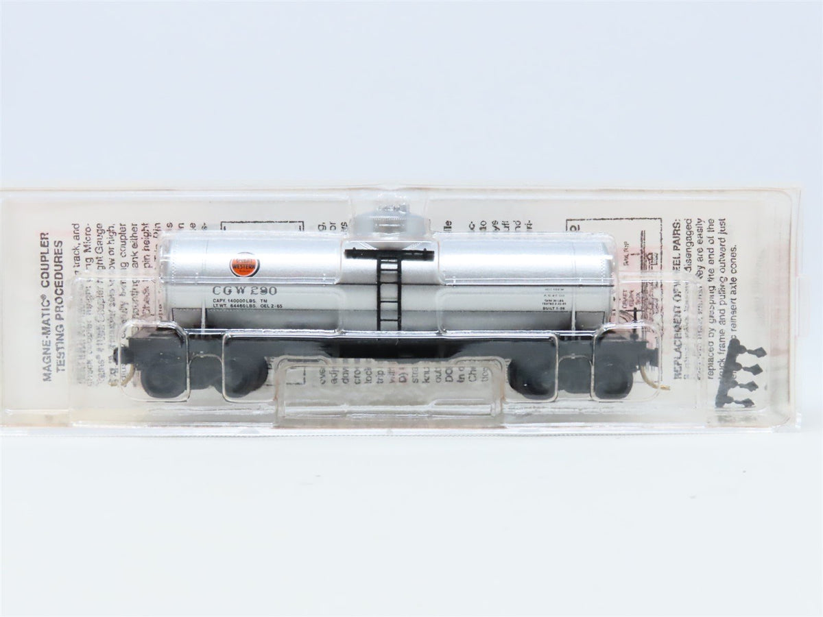 N Micro-Trains MTL 65400 CGW Chicago Great Western 39&#39; Single Dome Tank Car #200