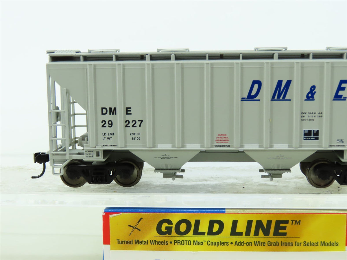 HO Walthers Gold Line #932-41312 DM&amp;E Dakota Minnesota &amp; Eastern 2-Bay Hopper