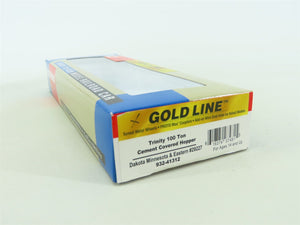 HO Walthers Gold Line #932-41312 DM&E Dakota Minnesota & Eastern 2-Bay Hopper