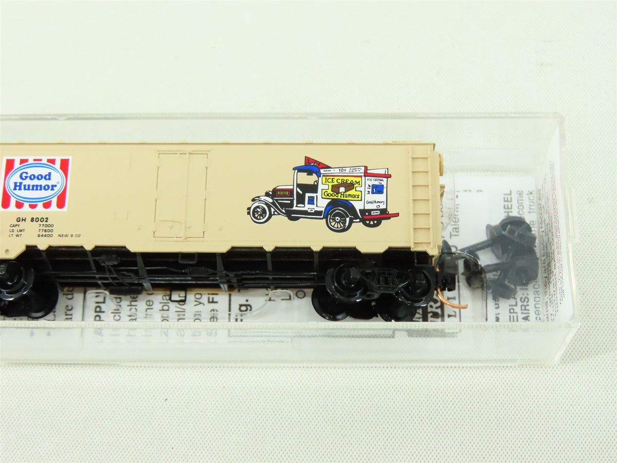 N Scale Micro-Trains MTL #59580 GH Good Humor 40&#39; Steel Side Ice Reefer #8002