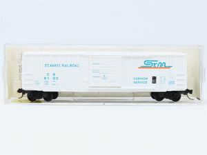 N Scale Micro-Trains MTL Kadee 25300 SM St. Marys 50' Single Door Box Car #9100