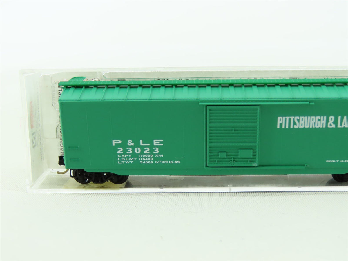 N Scale Micro-Trains MTL #31050 P&amp;LE Pittsburgh &amp; Lake Erie 50&#39; Box Car #23023