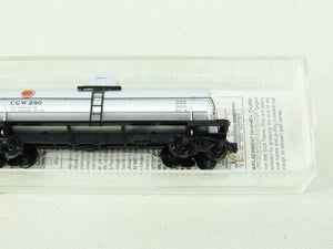 N Micro-Trains MTL #65400 CGW Chicago Great Western 39' Single Dome Tank Car 290