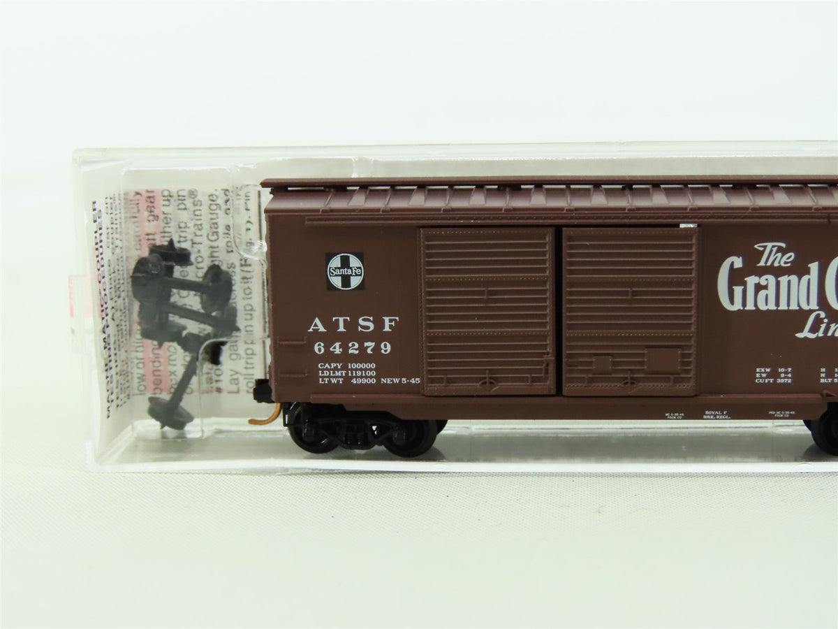 N Scale Micro-Trains MTL 23290 ATSF &quot;The Grand Canyon Line&quot; 40&#39; Box Car #64279