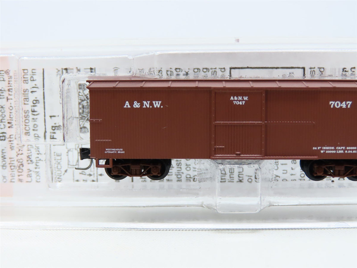 Nn3 Scale Micro-Trains MTL #80000140 A&amp;NW Austin &amp; North Western Box Car #7047