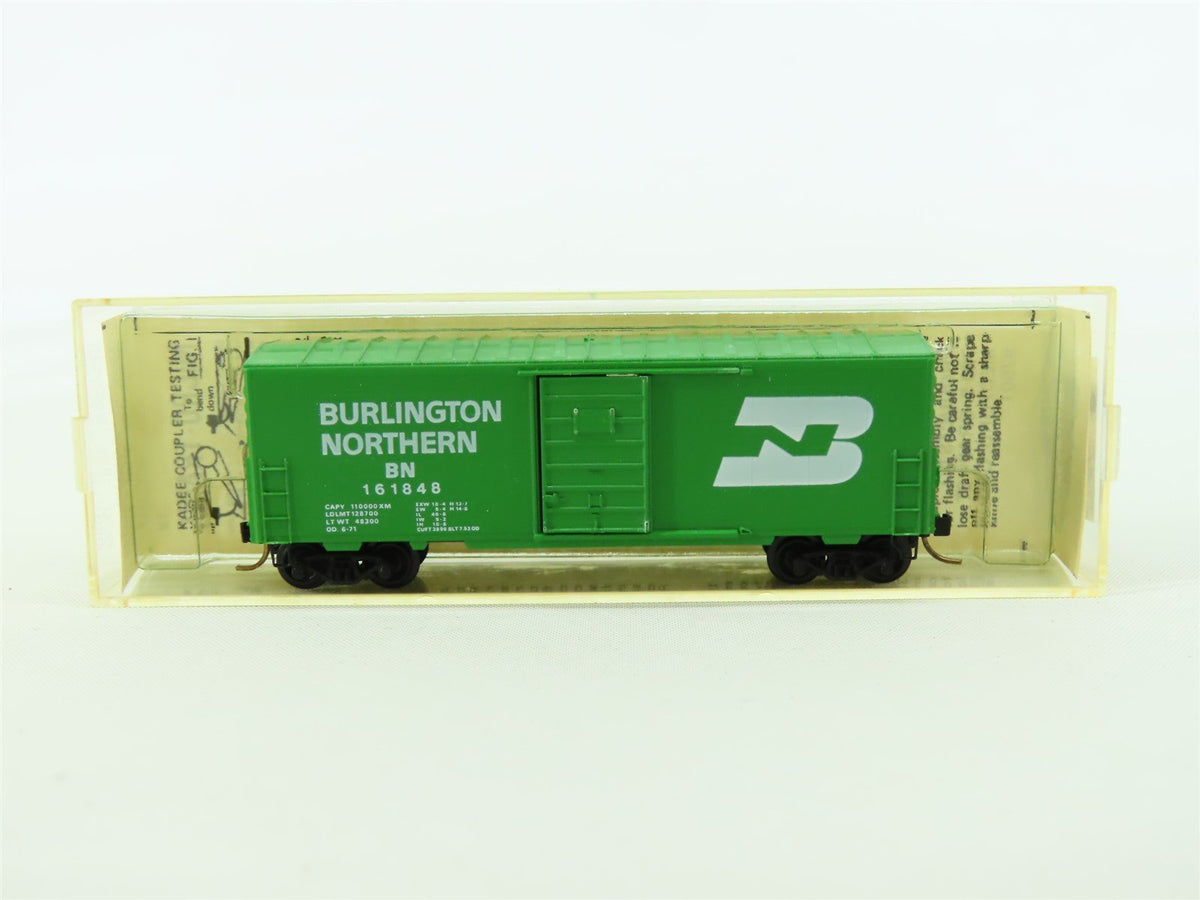 N Scale Kadee Micro-Trains MTL 24040 BN Burlington Northern 40&#39; Box Car #161846