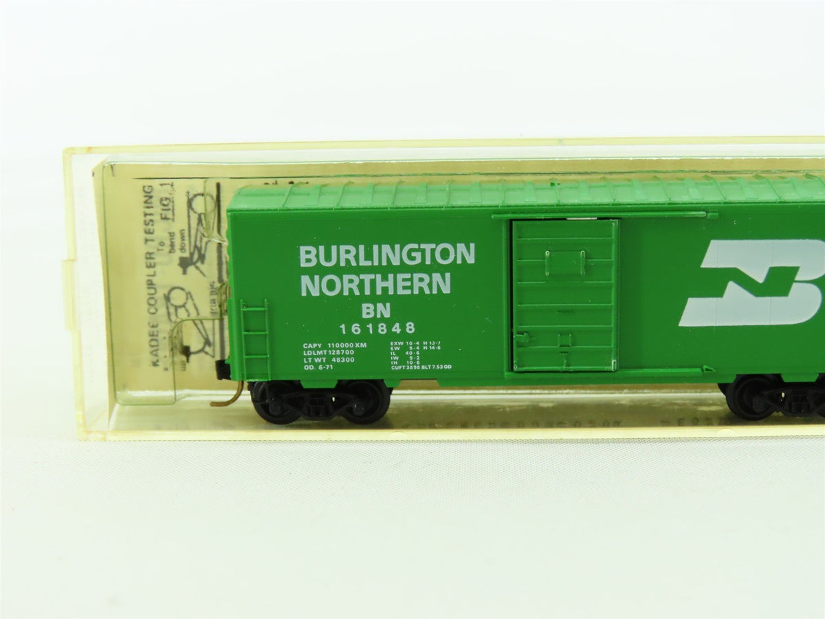 N Scale Kadee Micro-Trains MTL 24040 BN Burlington Northern 40&#39; Box Car #161846