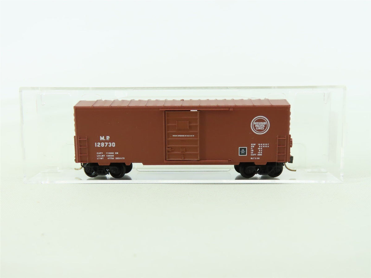 N Scale Micro-Trains MTL MP Missouri Pacific Line 40&#39; Single Door Boxcar #128730