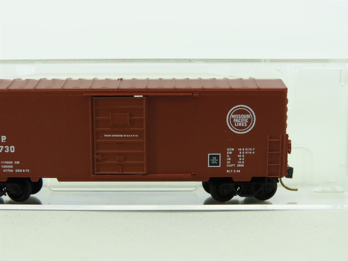 N Scale Micro-Trains MTL MP Missouri Pacific Line 40&#39; Single Door Boxcar #128730