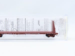 Z Scale Micro-Trains MTL #52700010 UP Union Pacific 60' Bulkhead Flat Car 262148