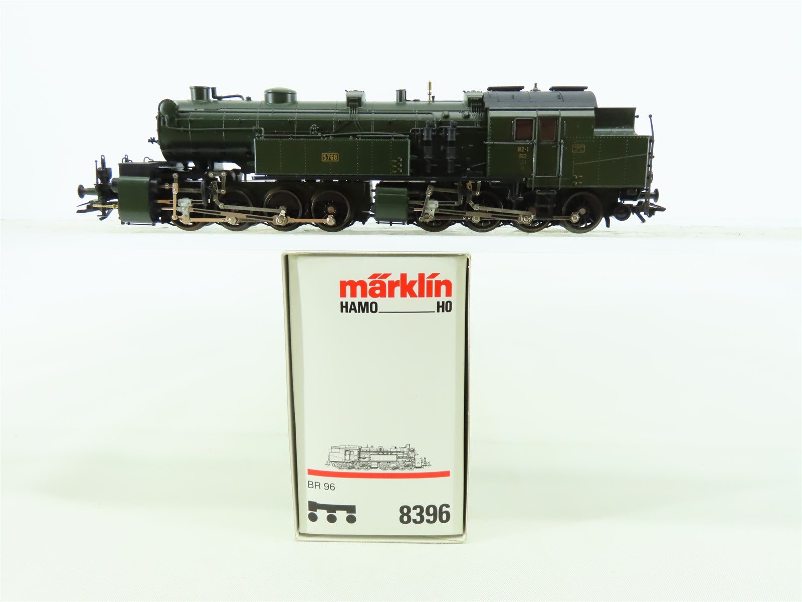 HO Scale 2-Rail DC Marklin HAMO 8396 Bayern 0-8-8-0T BR 96 Steam #5768