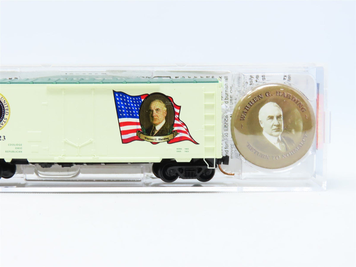 N Micro-Trains MTL #07400124 Presidential Car 40&#39; Box Car - Warren G. Harding