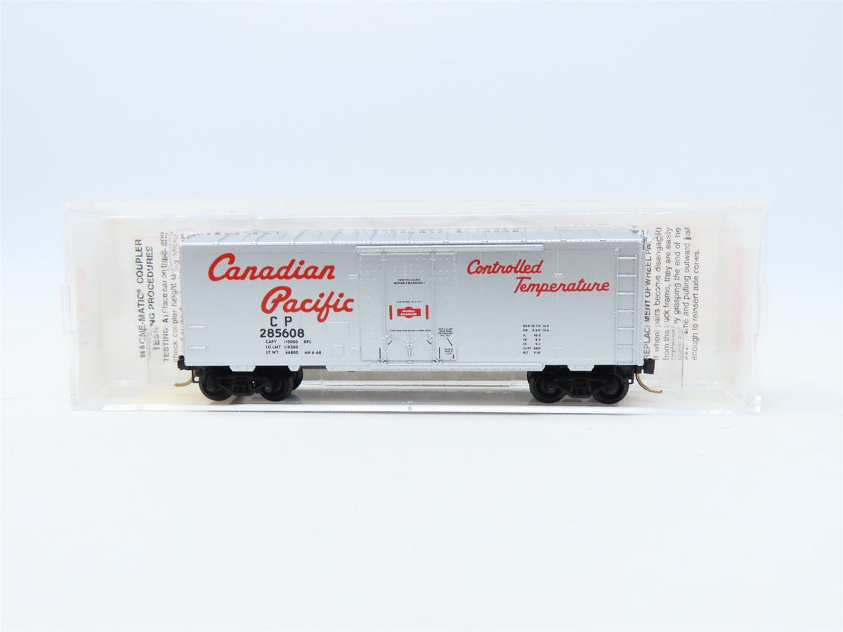 N Micro-Trains MTL #74040/1 CP Canadian Pacific 40&#39; Plug Door Box Car #285608