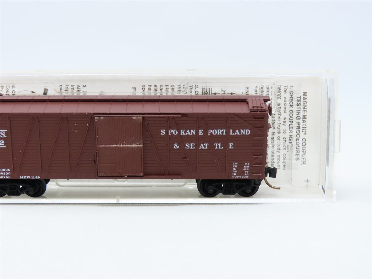 N Kadee Micro-Trains MTL 28070 SP&amp;S Spokane Portland &amp; Seattle 40&#39; Box Car 10012