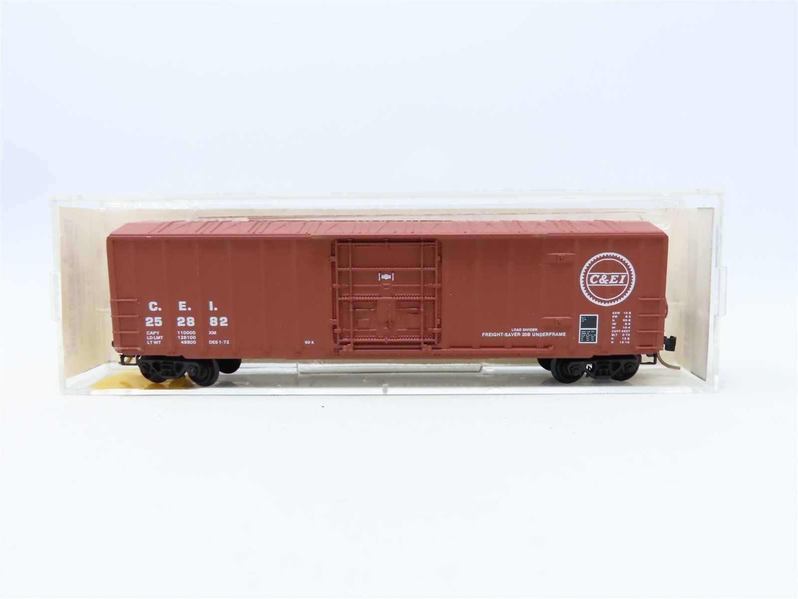 N Kadee Micro-Trains MTL 27030 C&EI Chicago & Eastern Illinois 50' Boxcar 252882
