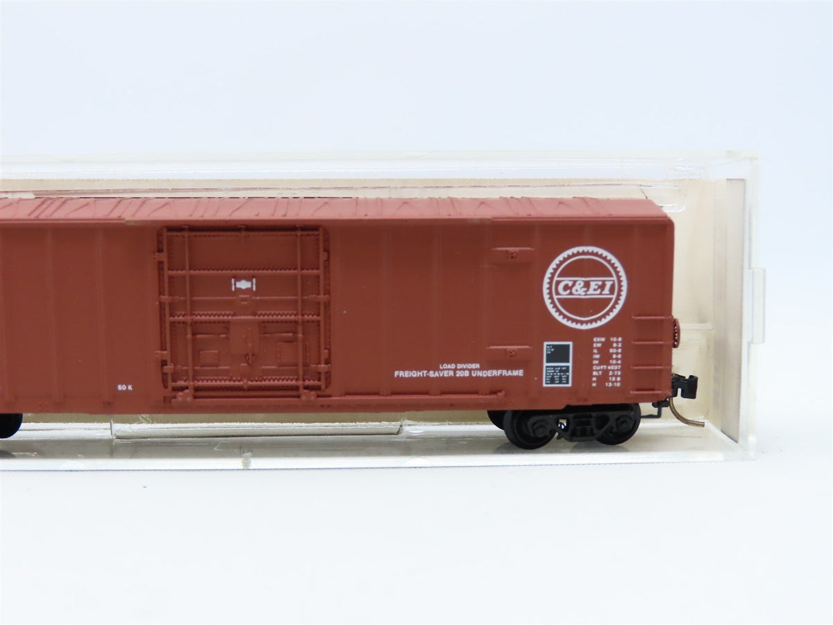 N Kadee Micro-Trains MTL 27030 C&amp;EI Chicago &amp; Eastern Illinois 50&#39; Boxcar 252882
