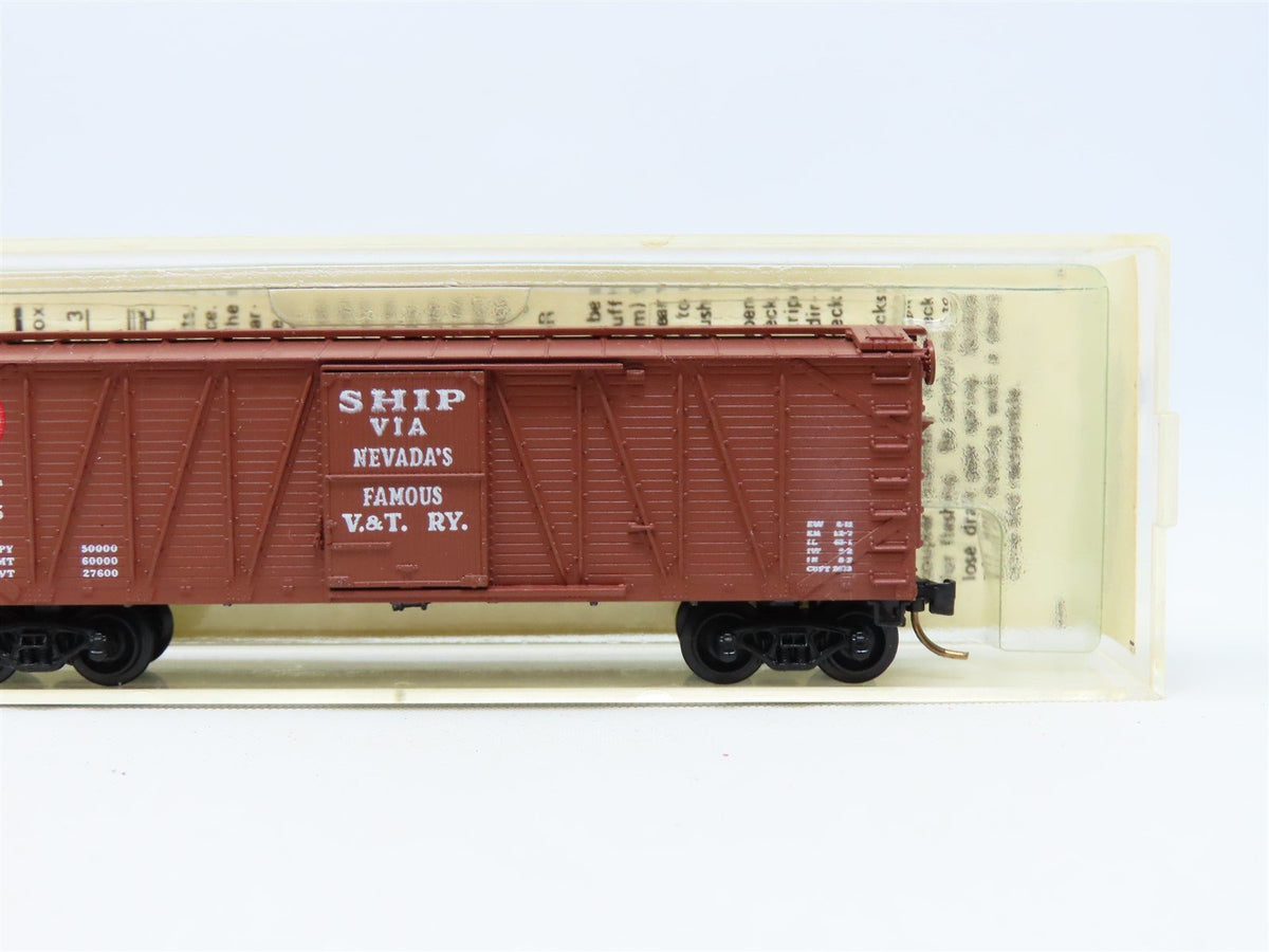 N Scale Kadee Micro-Trains MTL #28010 V&amp;T Virginia &amp; Truckee 40&#39; Box Car #1015