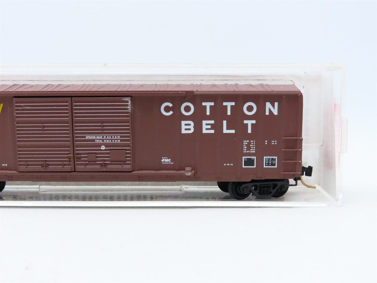 N Scale Micro-Trains MTL #30060 SSE Cotton Belt Hydra-Cushion 50&#39; Box Car #67317