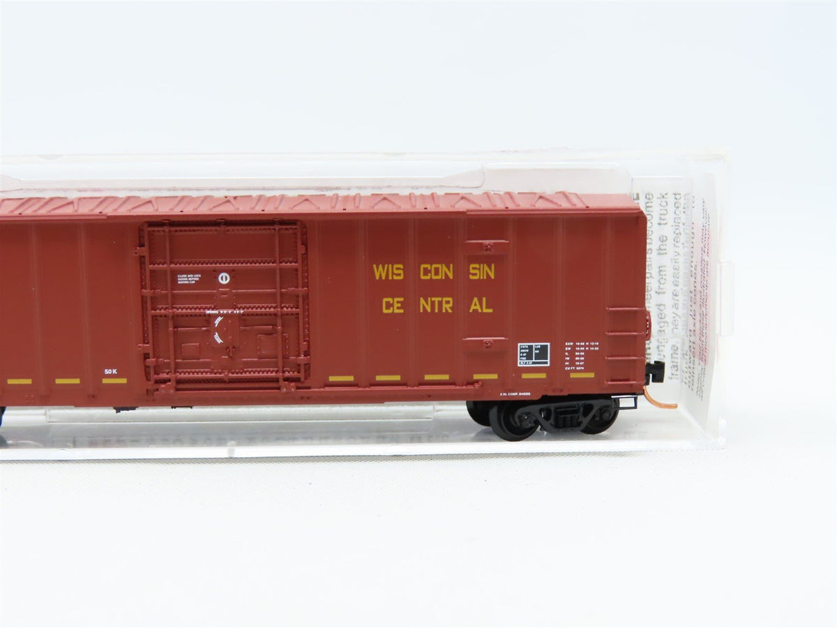 N Scale Micro-Trains MTL #27200 WC Wisconsin Central 50&#39; Box Car #27114