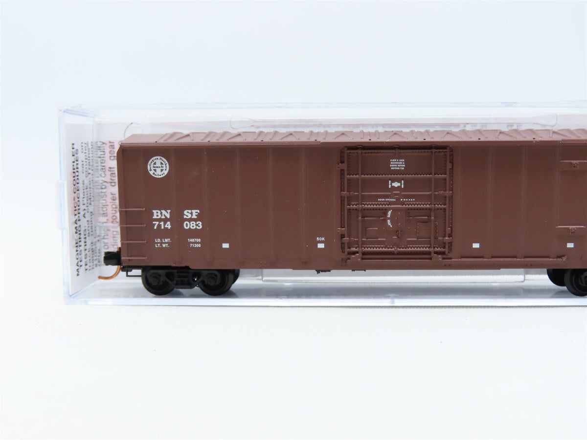 N Scale Micro-Trains MTL #02700300 BNSF Railway 50&#39; Plug Door Box Car #714083