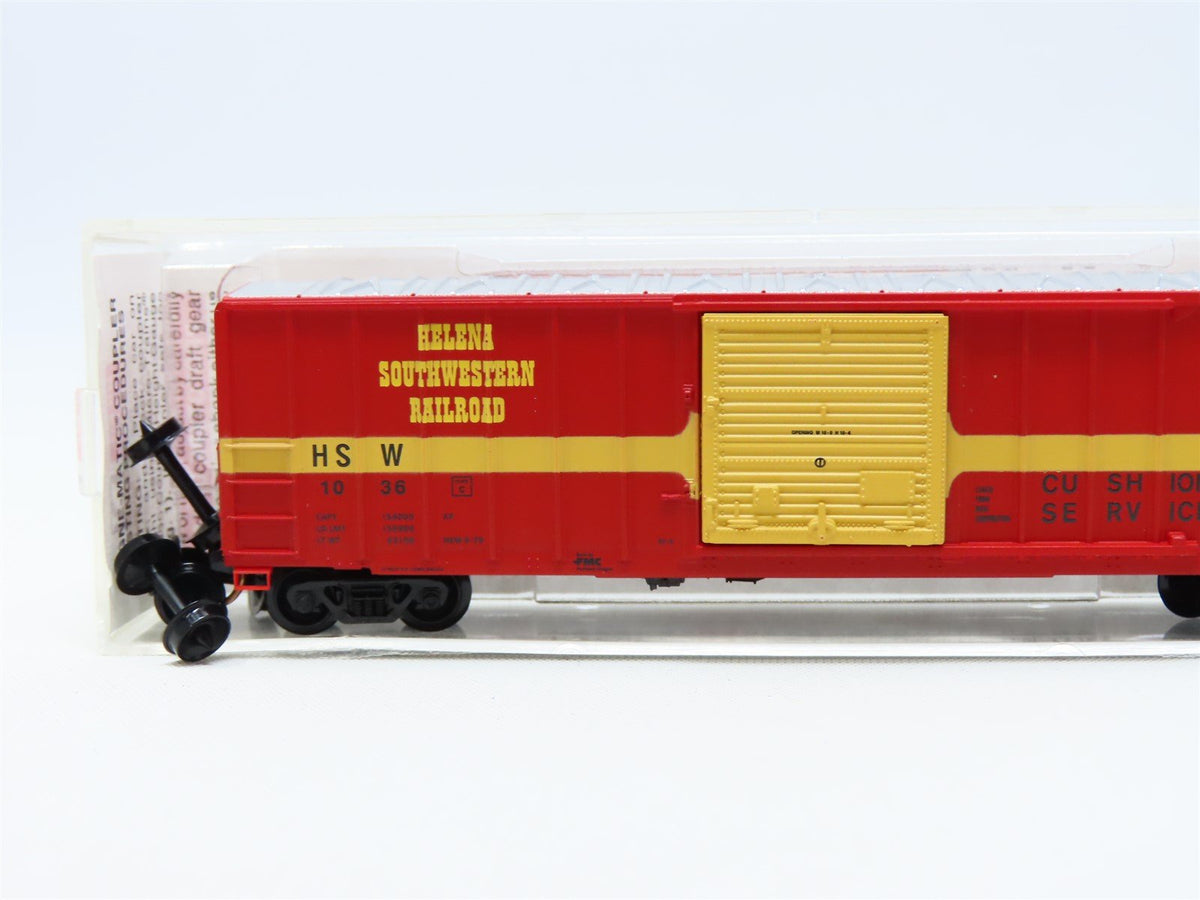 N Scale Micro-Trains MTL #25640 HSW Helena Southwestern 50&#39; Box Car #1036