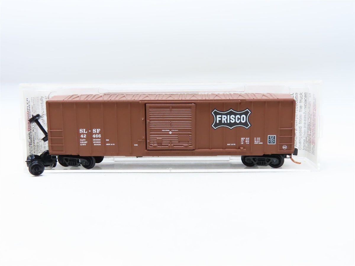 N Scale Micro-Trains MTL #25270 SL-SF Frisco 50&#39; Single Door Box Car #42466